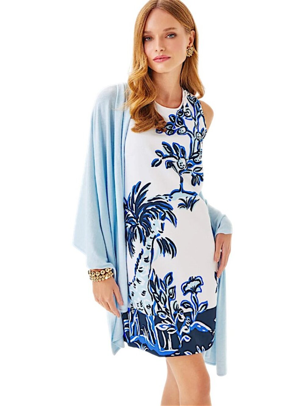 Lilly Pulitzer Julienne Lined Shift Dress in "Oversized Tall Tales" NWT - Size 2